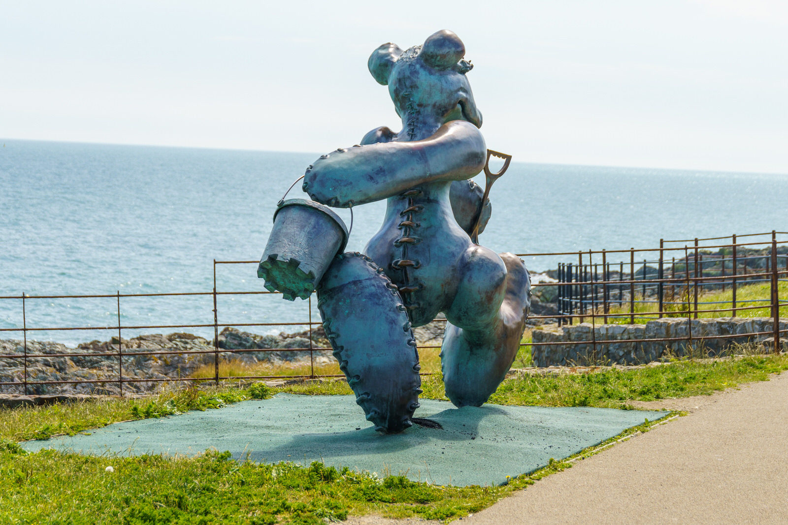 Controversial seaside bear to be unveiled in Greystones – The Irish Times